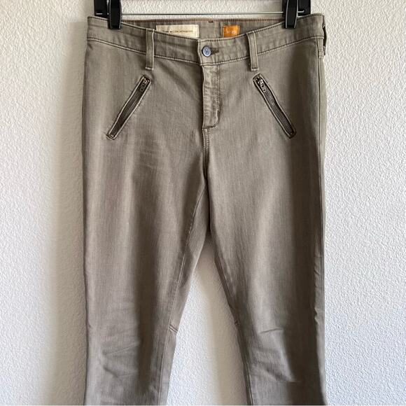 Pilcro and the Letterpress Serif Zipper Skinny Pants Jeans - Picture 2 of 15